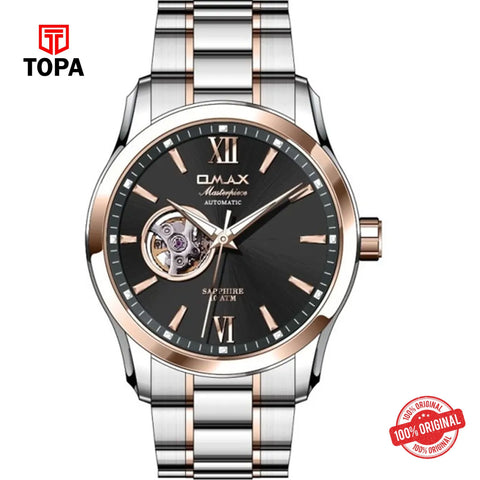 Topa Omax-OAOR008C2CI-MasterPiece-Metal-Band-Men-Watch - Product Image 1