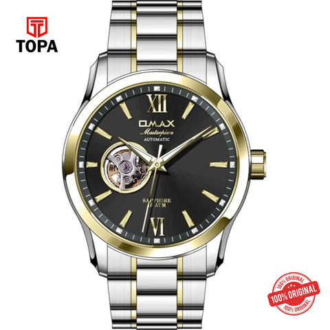 Topa Omax-OAOR008T2TI-MasterPiece-Metal-Band-Men-Watch - Product Image 1