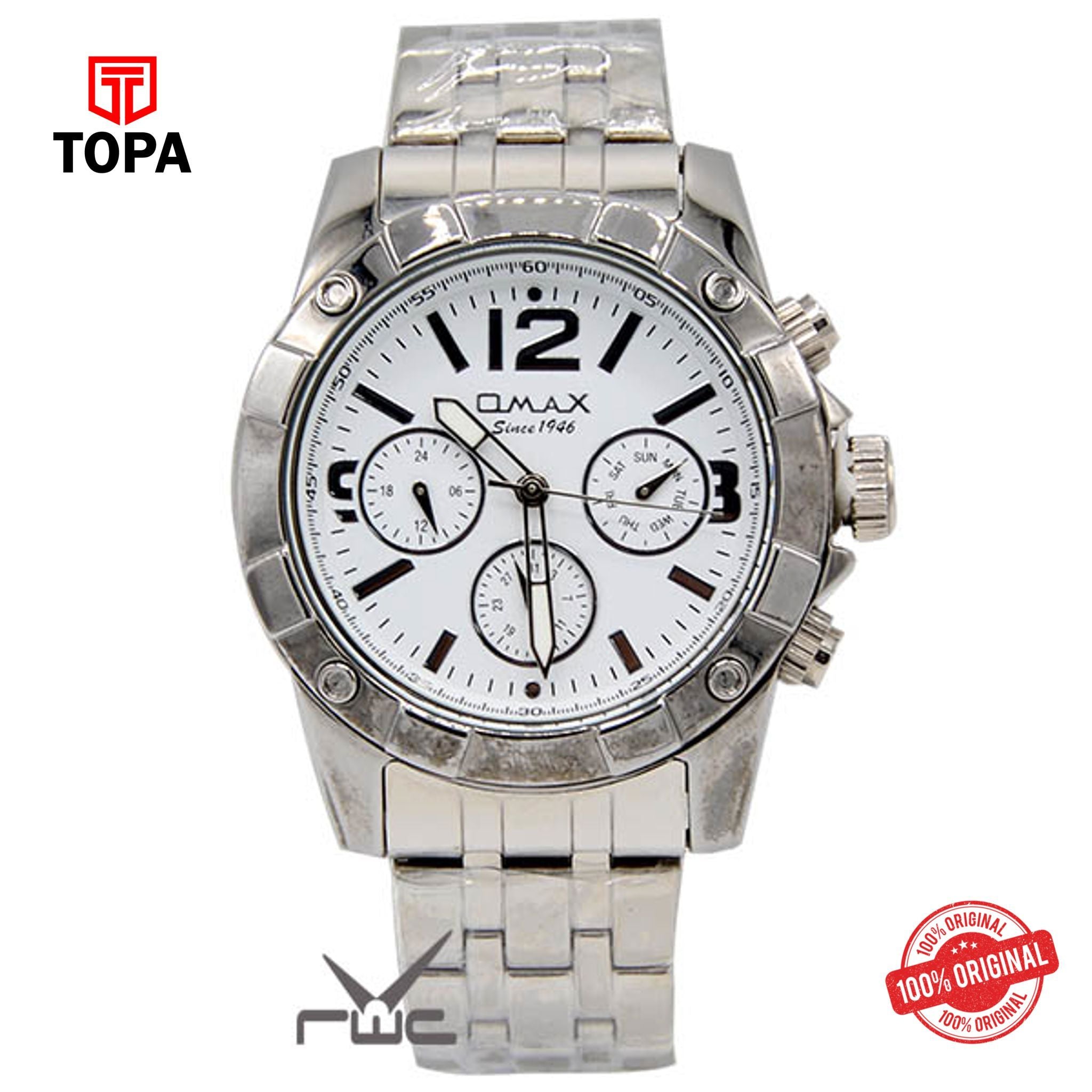 Topa Omax-OB01P36A-Mens-Wrist-Watch - Product Image 1