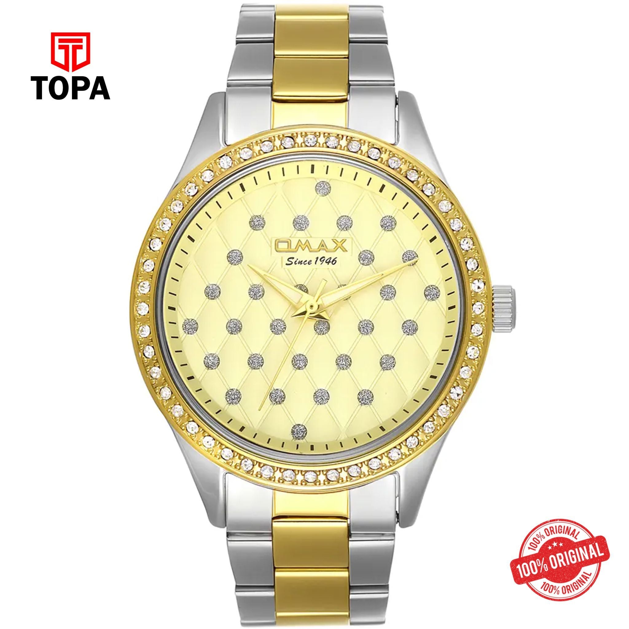 Topa Omax-OC03T11I-Metal-Band-Women-Watch - Product Image 1