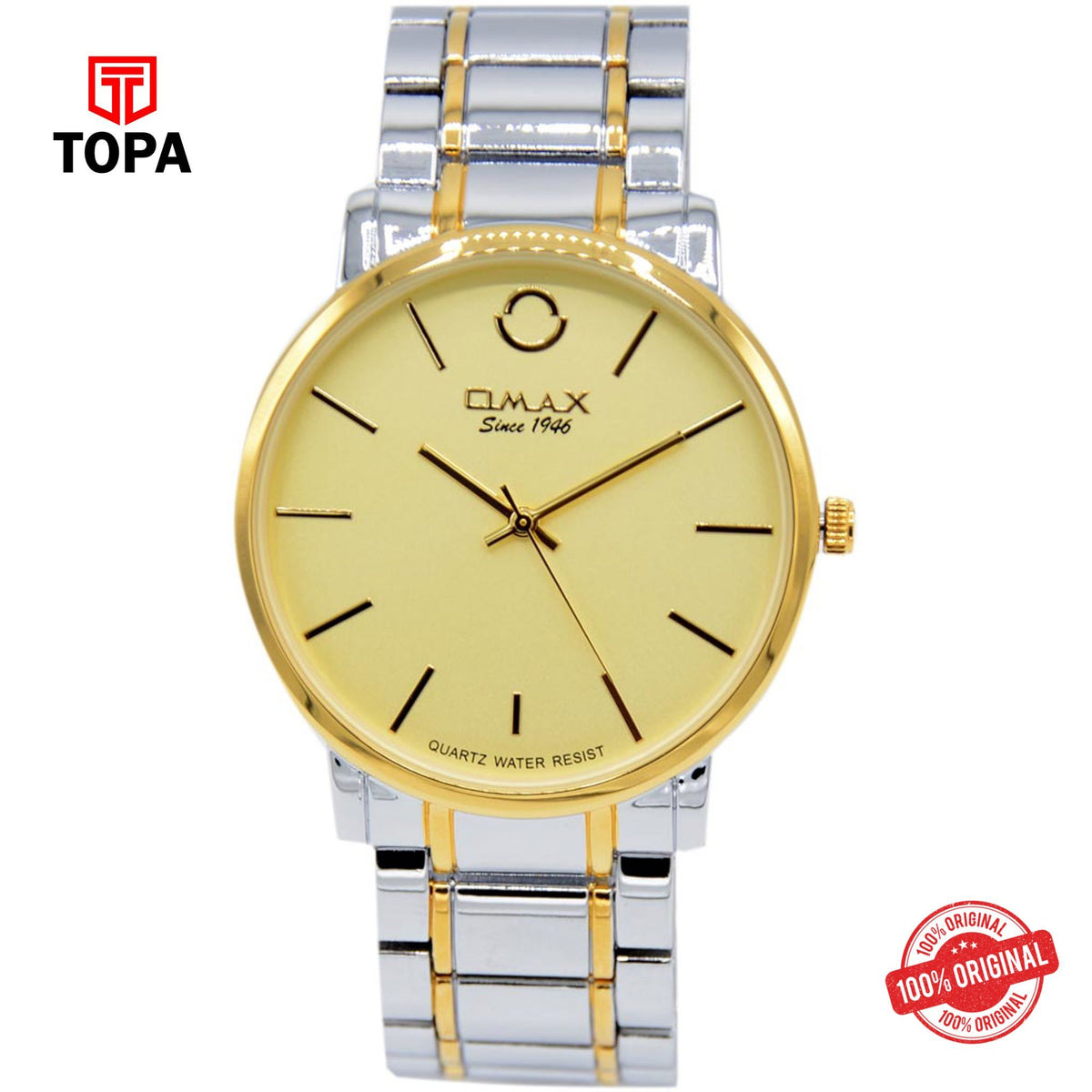 Topa Omax-ODC003N001-Metal-Band-Men-Watch - Product Image 1