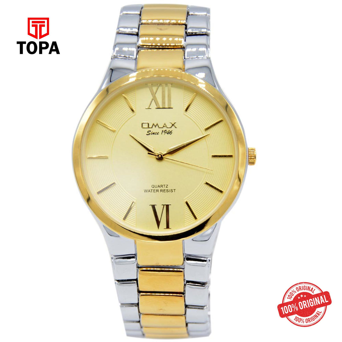 Topa Omax-ODC005N011-Metal-Band-Men-Watch - Product Image 1