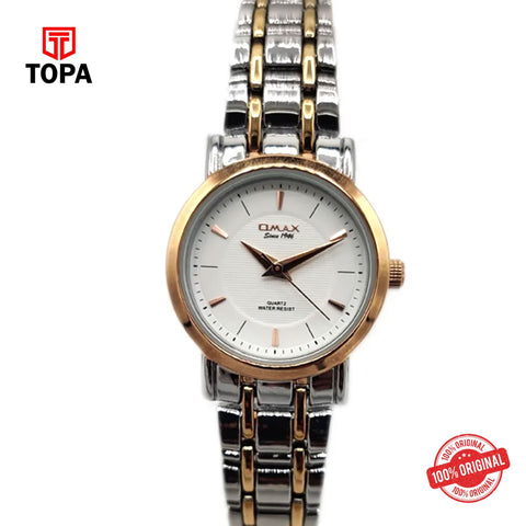 Topa Omax-ODC008-TT-WHT-Metal-Band-Women-Watch - Product Image 1