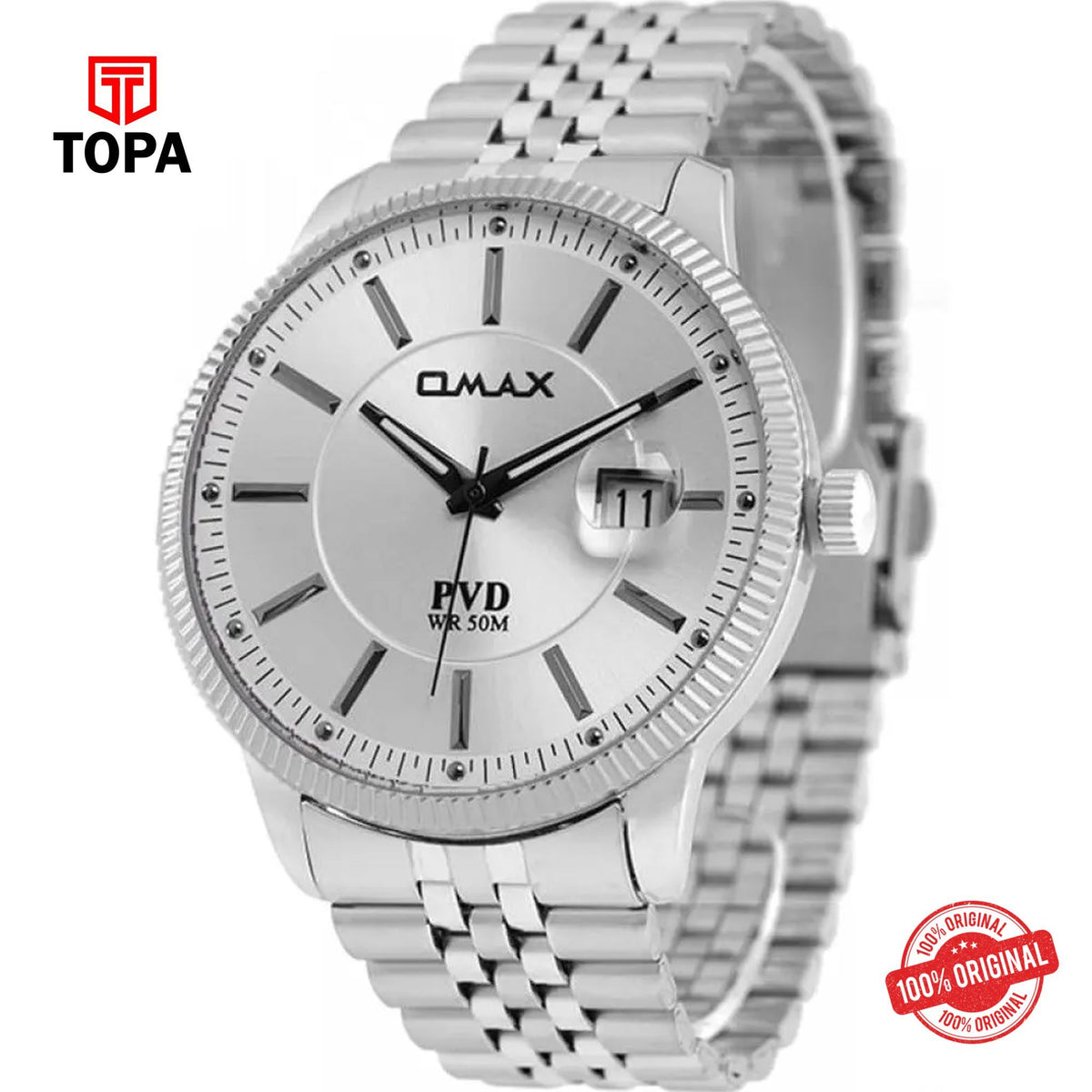 Topa Omax-OFD001I008-Metal-Band-Men-Watch - Product Image 1
