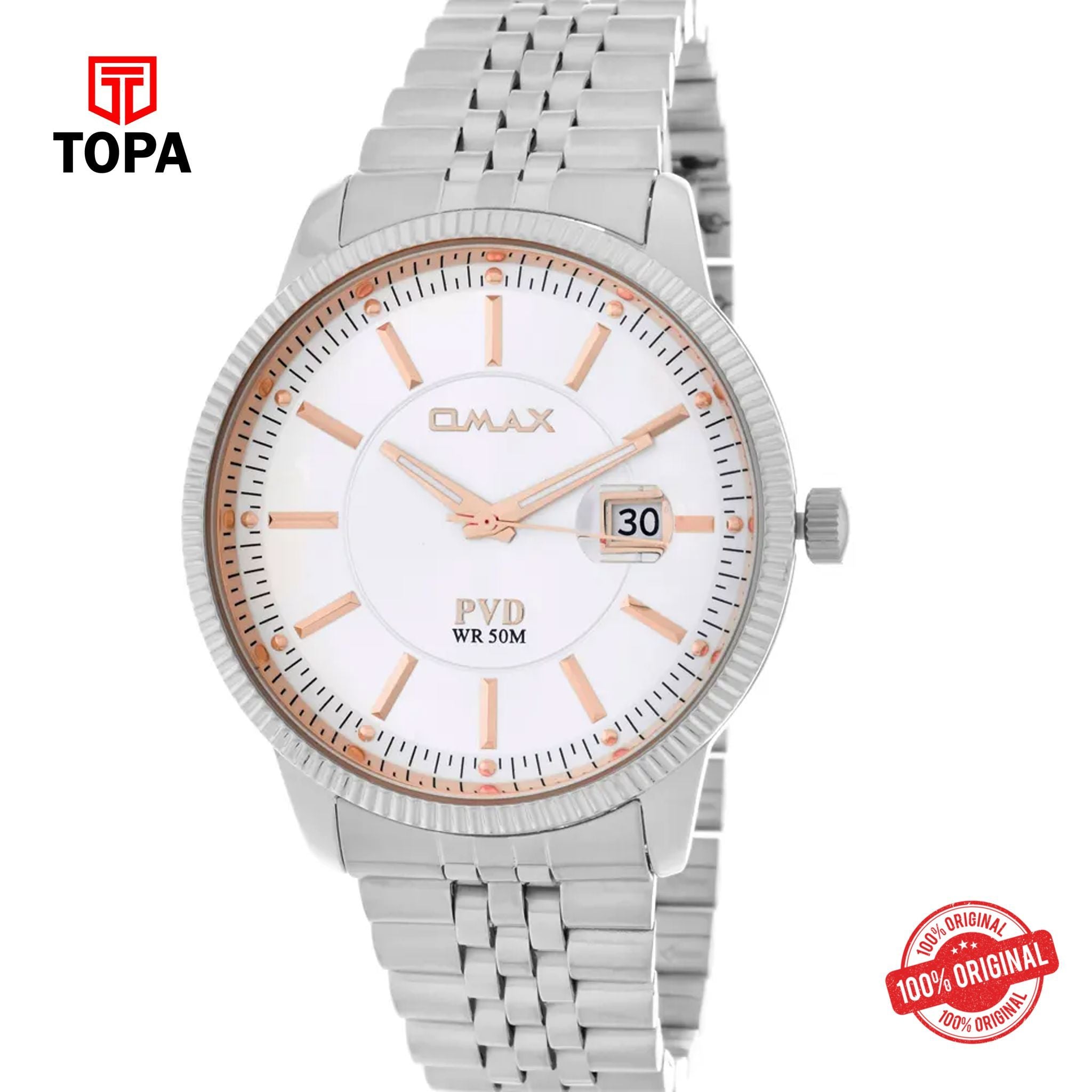 Topa Omax-OFD001I028-Metal-Band-Men-Watch - Product Image 1