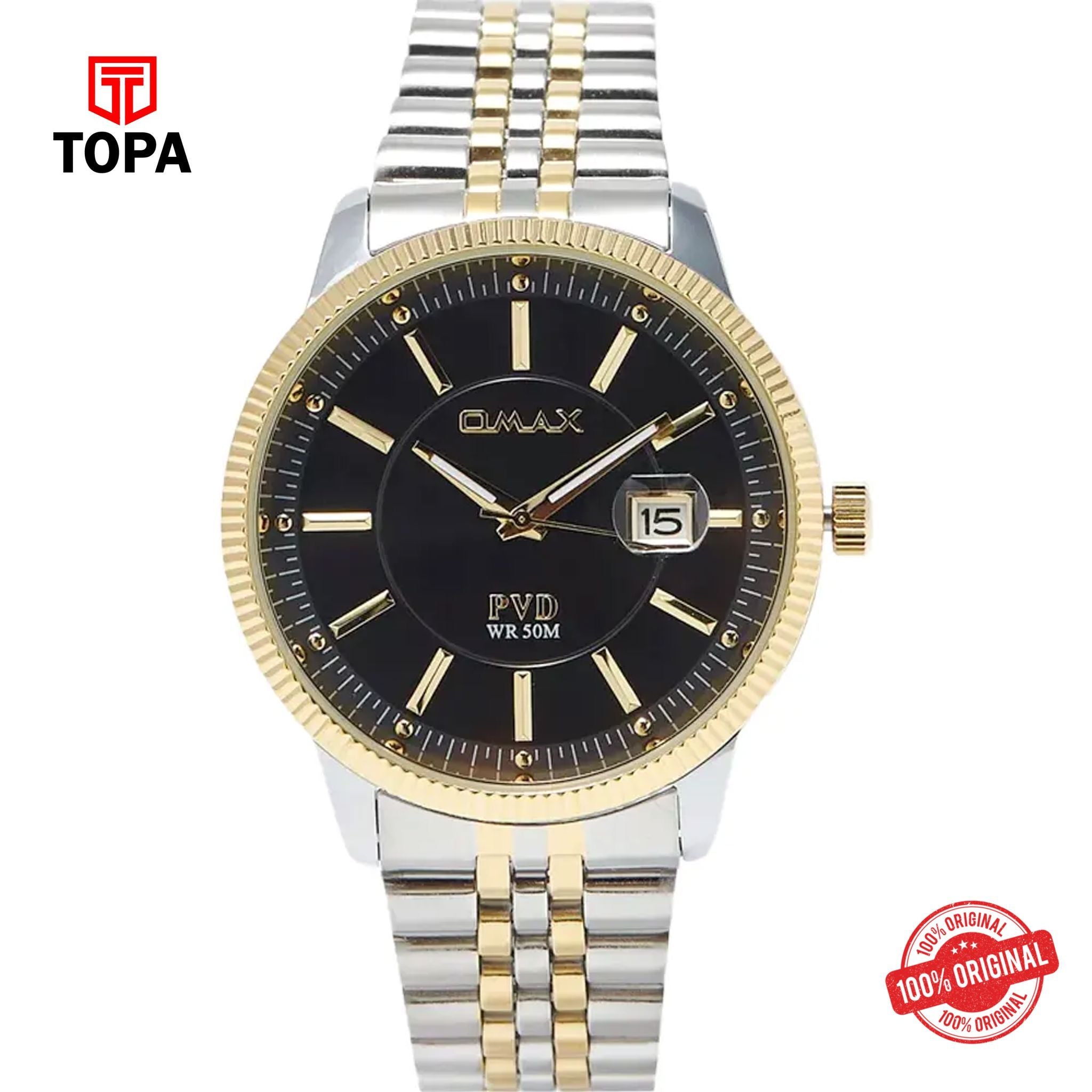 Topa Omax-OFD001N002-Metal-Band-Men-Watch - Product Image 1