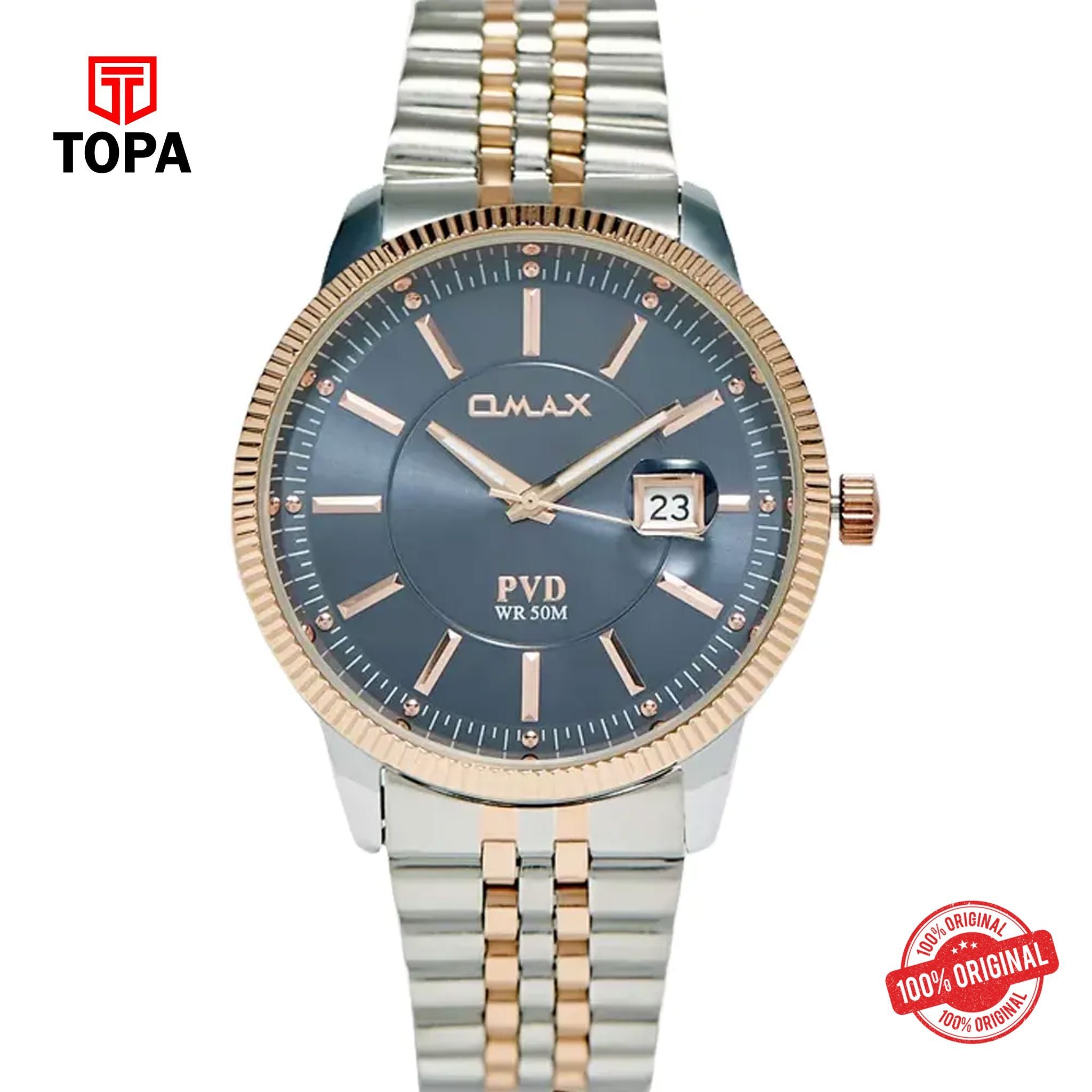 Topa Omax-OFD001N004-Metal-Band-Men-Watch - Product Image 1