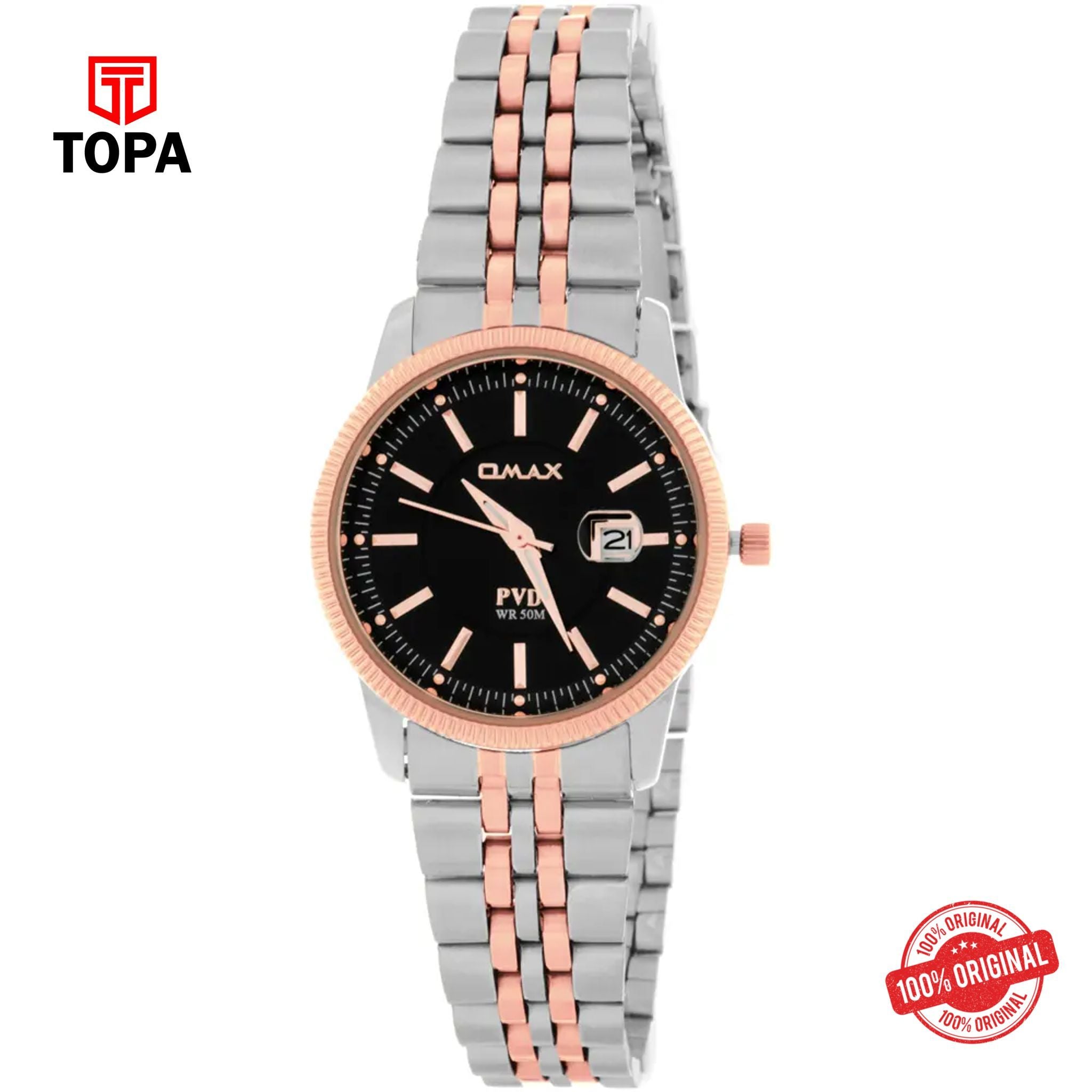 Topa Omax-OFD002N012-Metal-Band-Women-Watch - Product Image 1