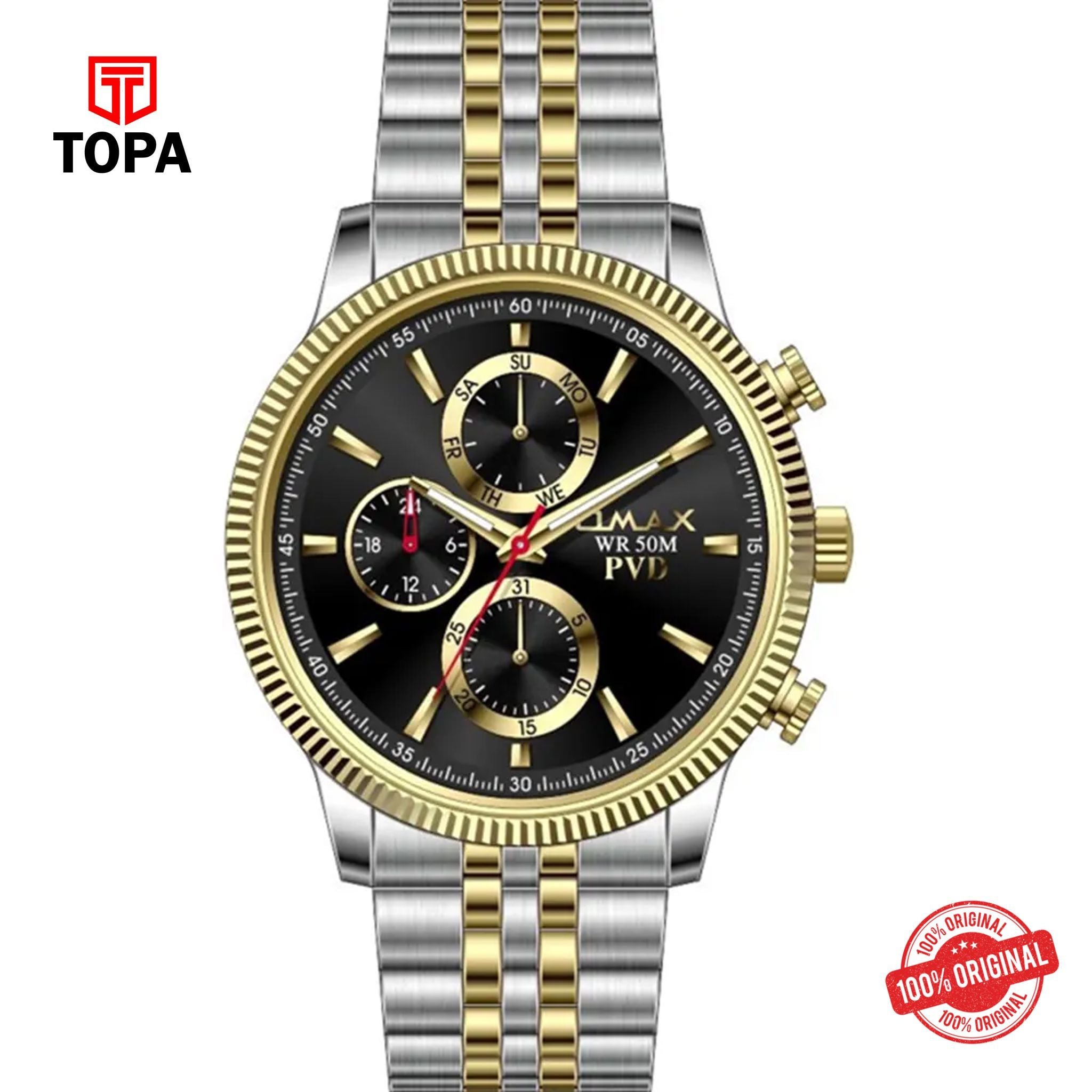Topa Omax-OFM001N002-Metal-Band-Men-Watch - Product Image 1