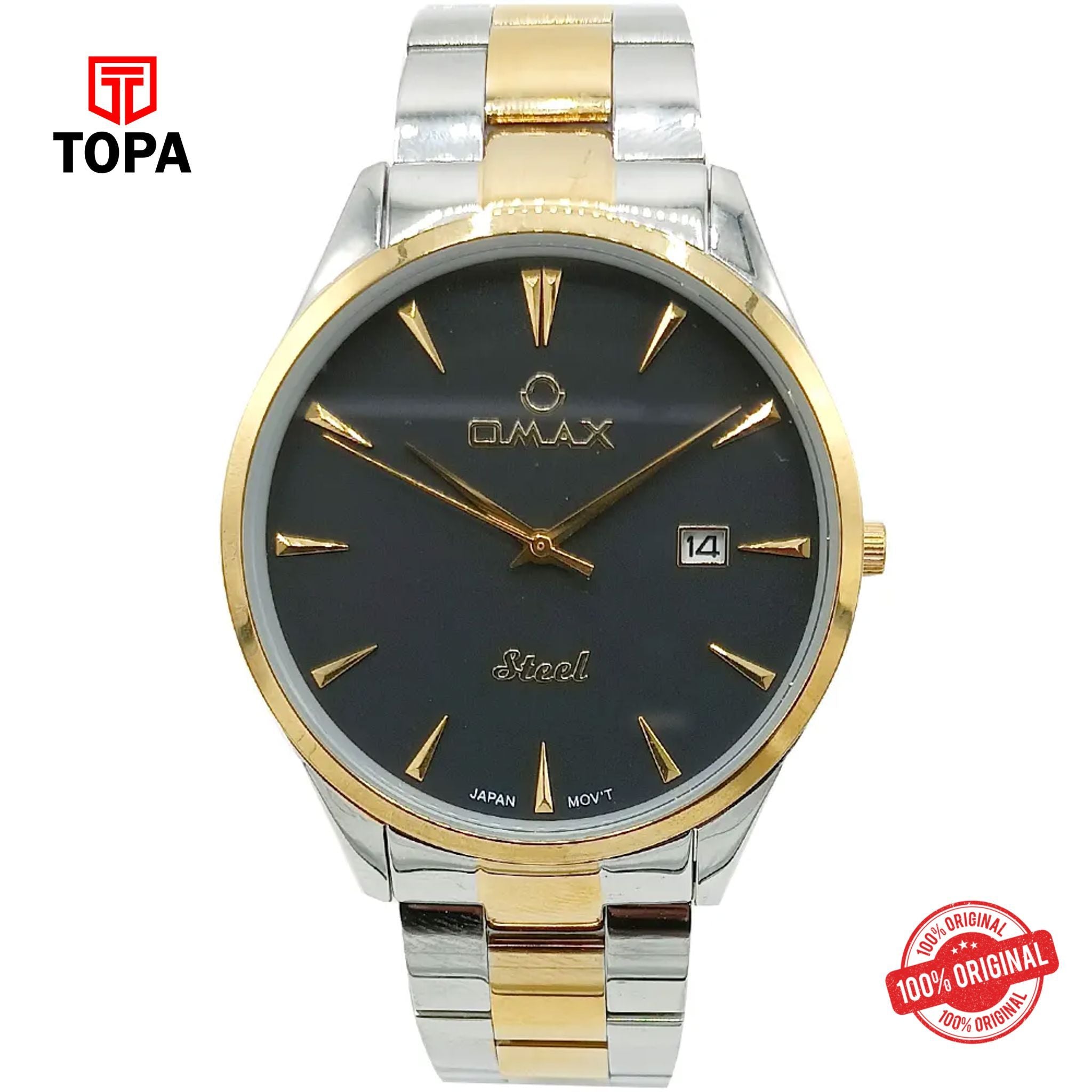 Topa Omax-OS0153NP02-Metal-Band-Men-Watch - Product Image 1