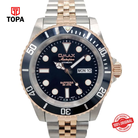 Topa Omax-OSA023C2CI-Masterpiece-Metal-Band-Men-Watch - Product Image 1