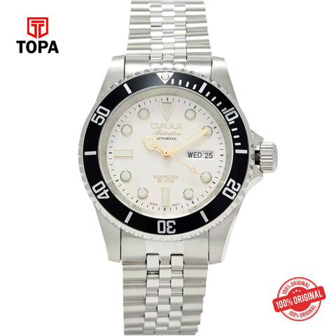 Topa Omax-OSA023C4CI-MasterPiece-Metal-Band-Men-Watch - Product Image 1