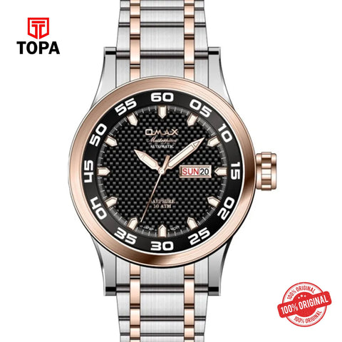 Topa Omax-OSA025C2CI-MasterPiece-Metal-Band-Men-Watch - Product Image 1