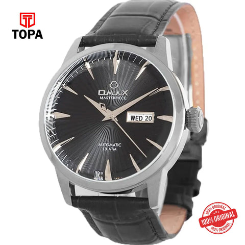 Topa Omax-OSA031BP22I-MasterPiece-Leather-Band-Men-Watch - Product Image 1