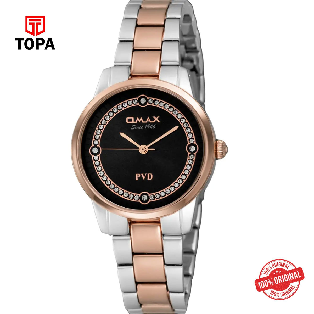 Topa Omax-OYY002N012-Metal-Band-Women-Watch - Product Image 1
