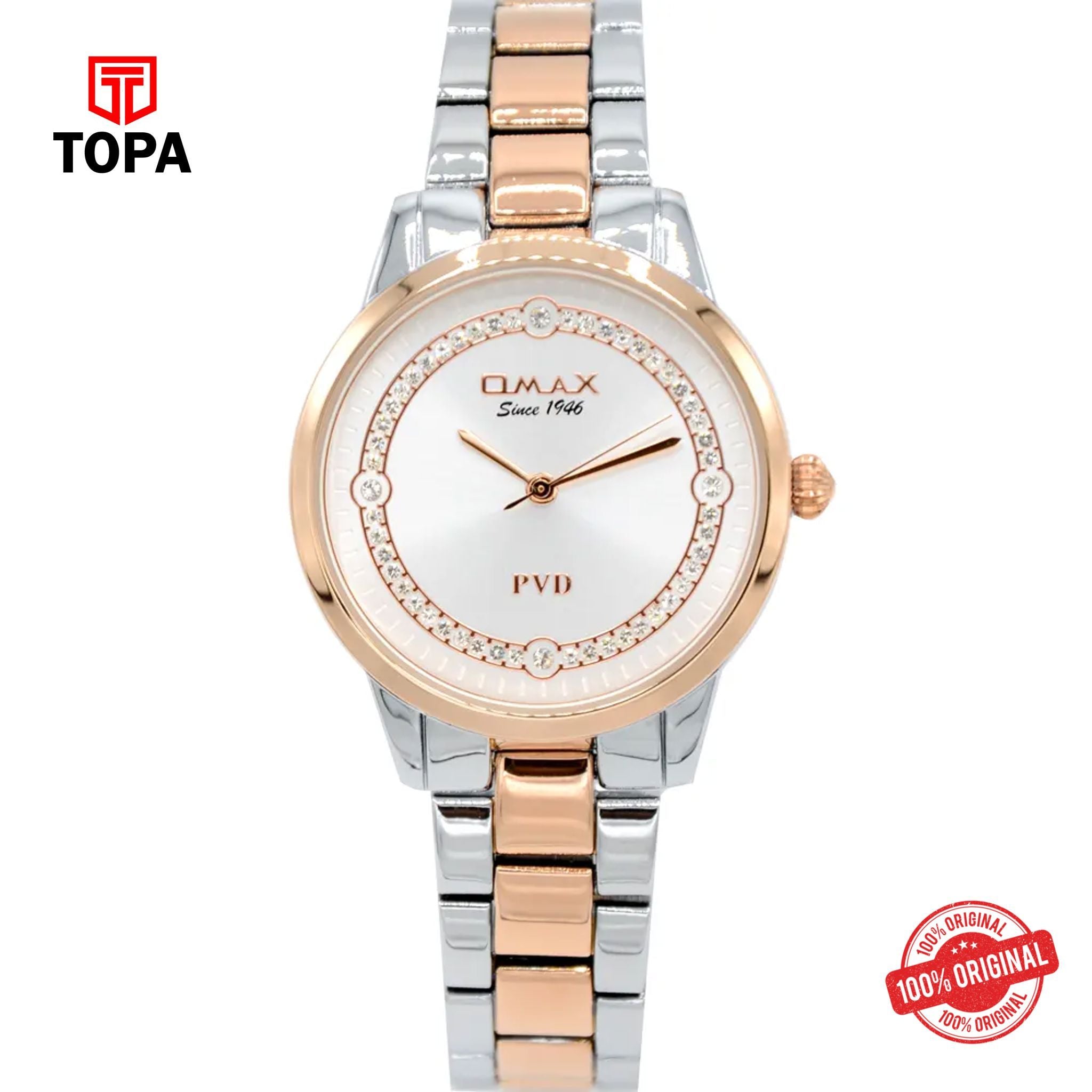Topa Omax-OYY002N018-Metal-Band-Women-Watch - Product Image 1