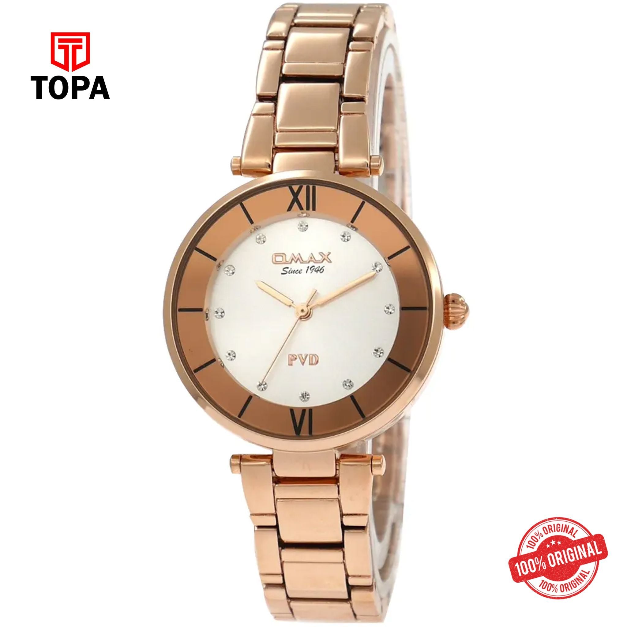 Topa Omax-OYY0046008-Metal-Band-Women-Watch - Product Image 1