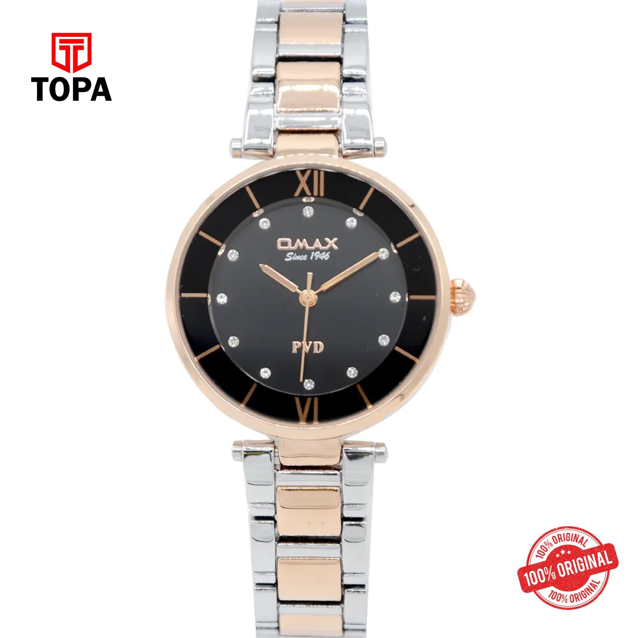 Topa Omax-OYY004N012-Metal-Band-Women-Watch - Product Image 1