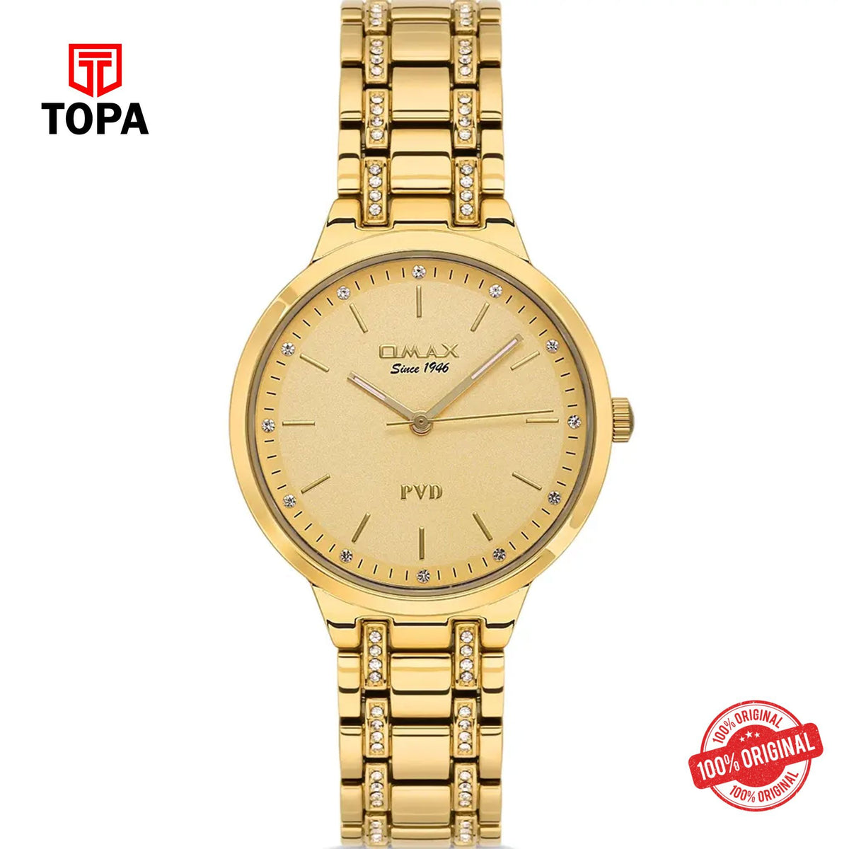 Topa Omax-OYY006Q001-Metal-Band-Women-Watch - Product Image 1