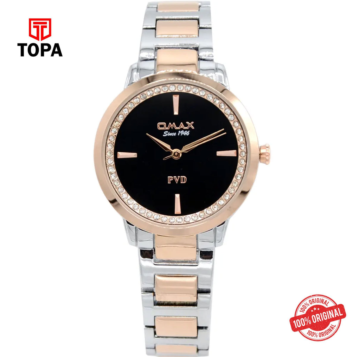 Topa Omax-OYY010N012-Metal-Band-Women-Watch - Product Image 1