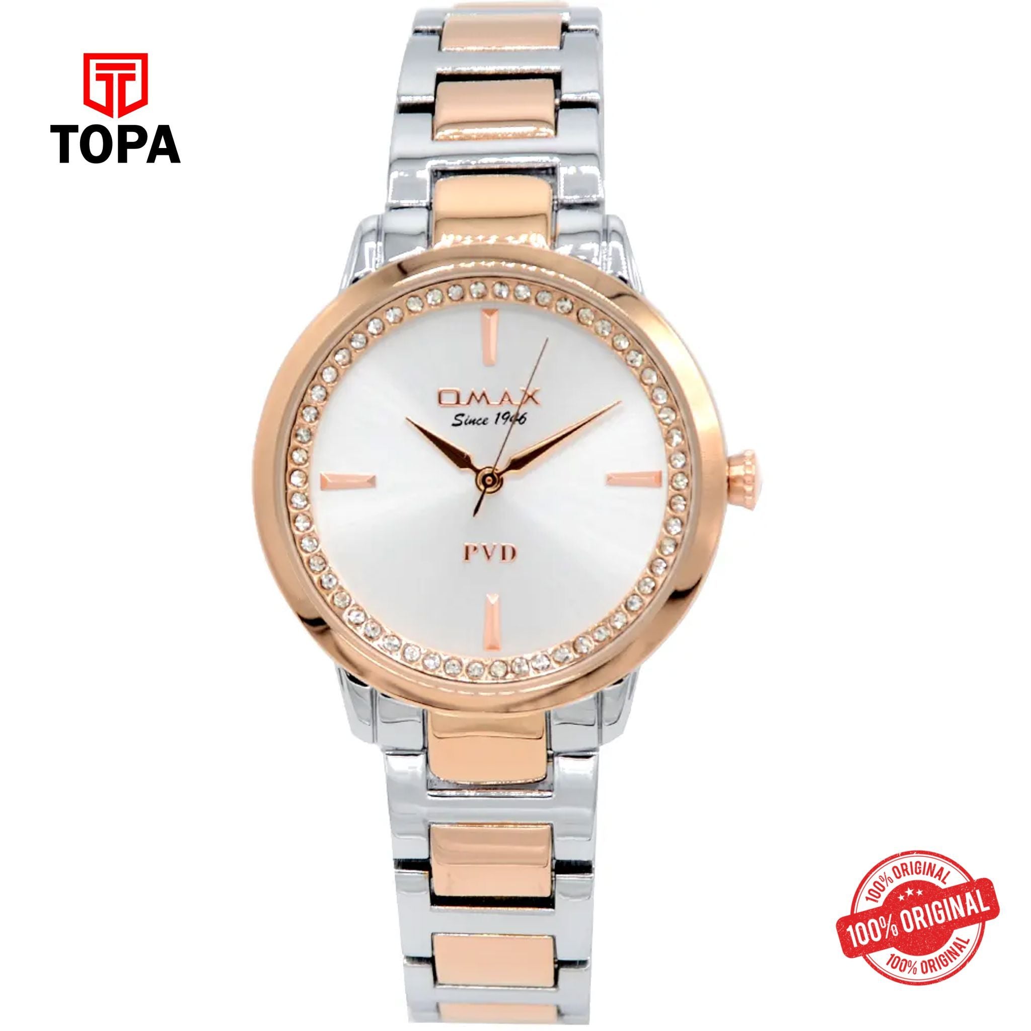 Topa Omax-OYY010N018-Metal-Band-Women-Watch - Product Image 1