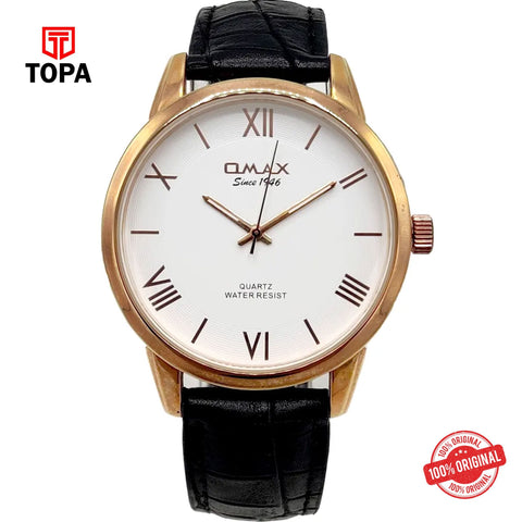 Topa Omax-PR00036B03-Leather-Band-Men-Watch - Product Image 1
