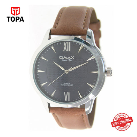Topa Omax-PR0011IQ04-Men-leather-strap-watch - Product Image 1