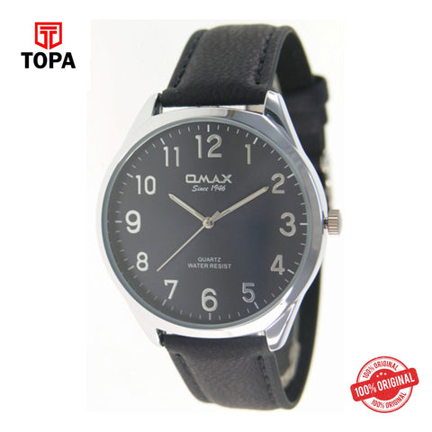 Topa Omax-PR0013IU04-Men-leather-strap-watch - Product Image 1