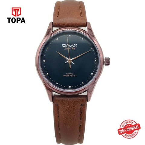Topa Omax-PR00265Q02-Leather-Band-Women-Watch - Product Image 1
