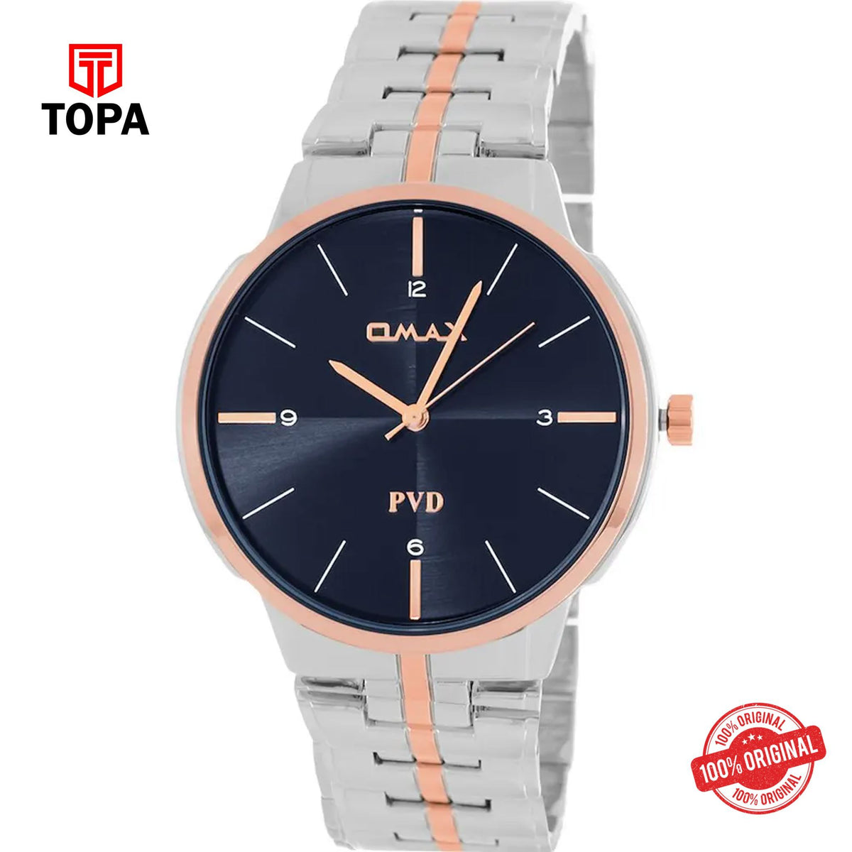 Topa Omax-RNS007N004-Metal-Band-Men-Watch - Product Image 1