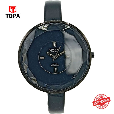 Topa Omax-S006M22I-Leather-Band-Women-Watch - Product Image 1