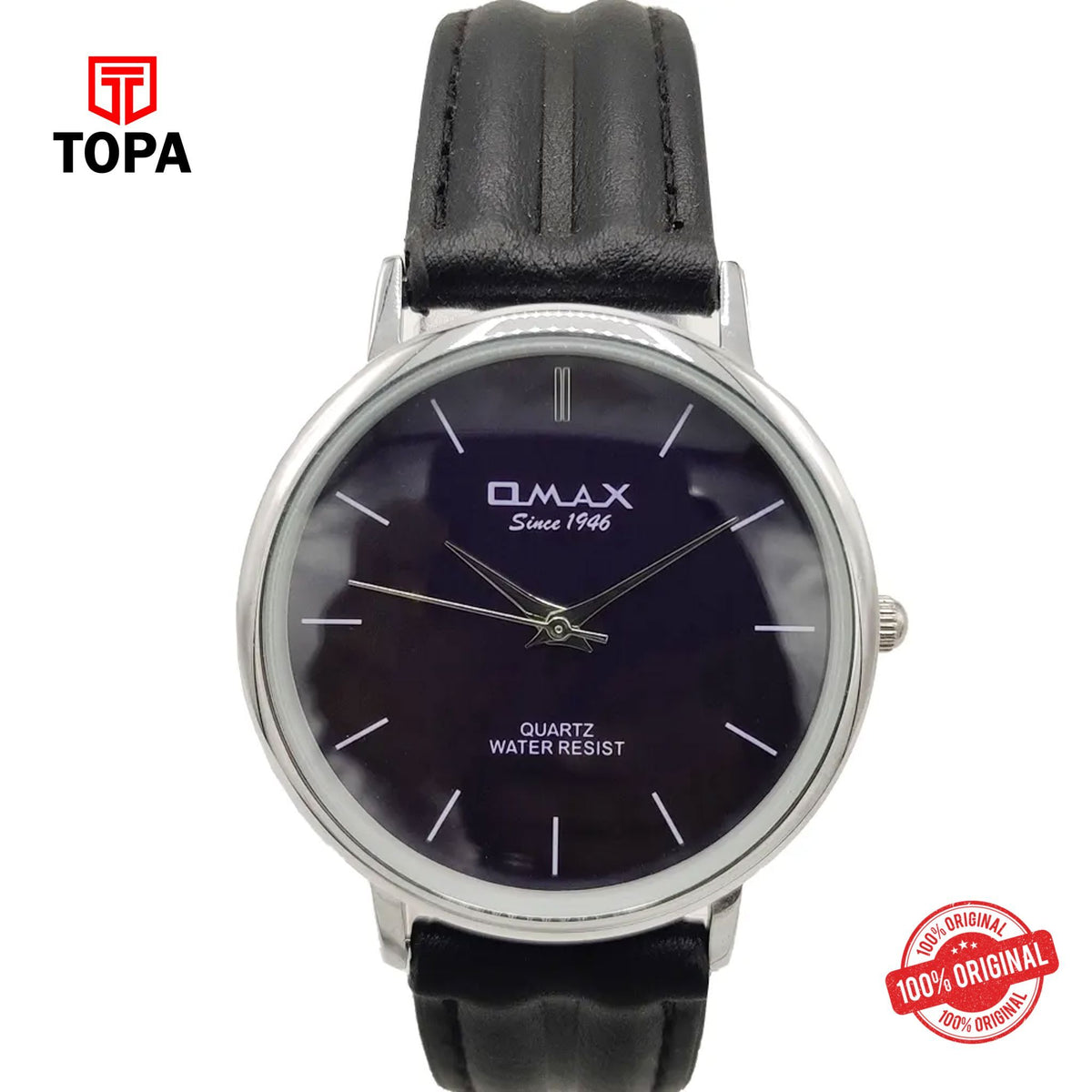 Topa Omax-SC7491P42IS-Leather-Band-Men-Watch - Product Image 1