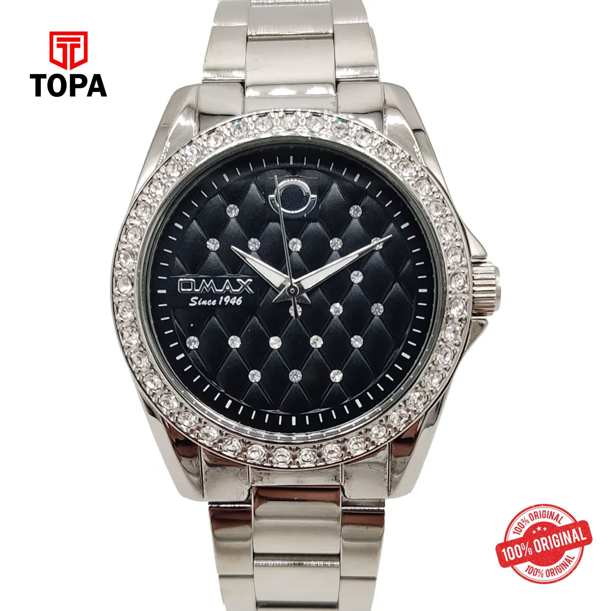 Topa Omax-SM05P26I-Metal-Band-Women-Watch - Product Image 1