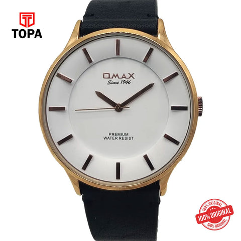 Topa Omax-SX7003IU03-Leather-Band-Men-Watch - Product Image 1