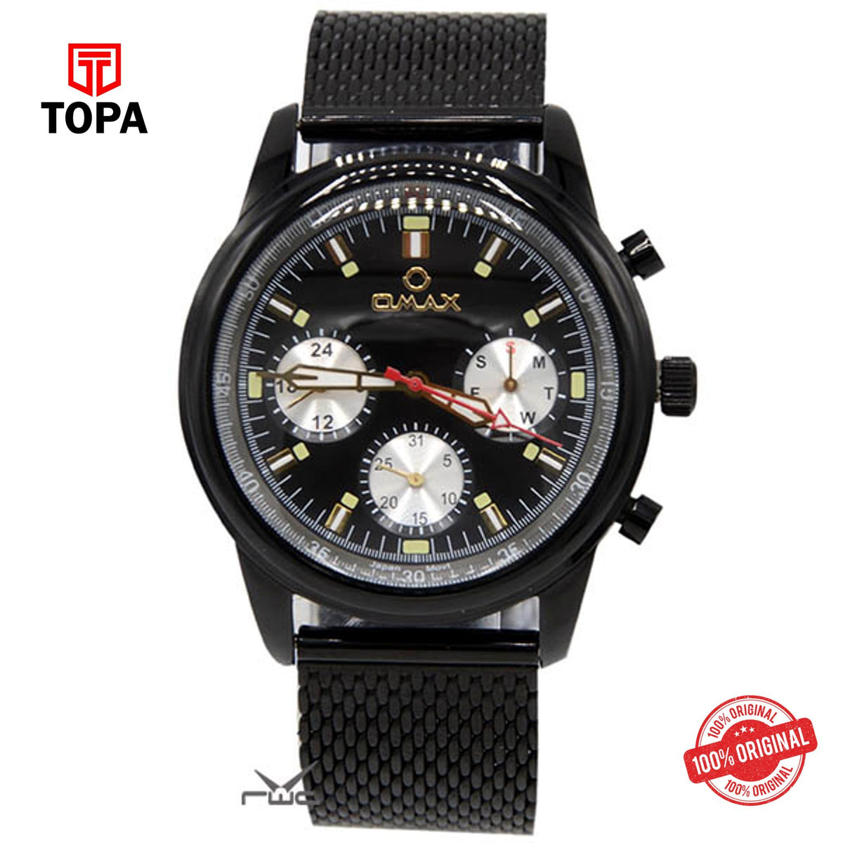Topa Omax-VC01M22I-Mens-Wrist-Watch - Product Image 1