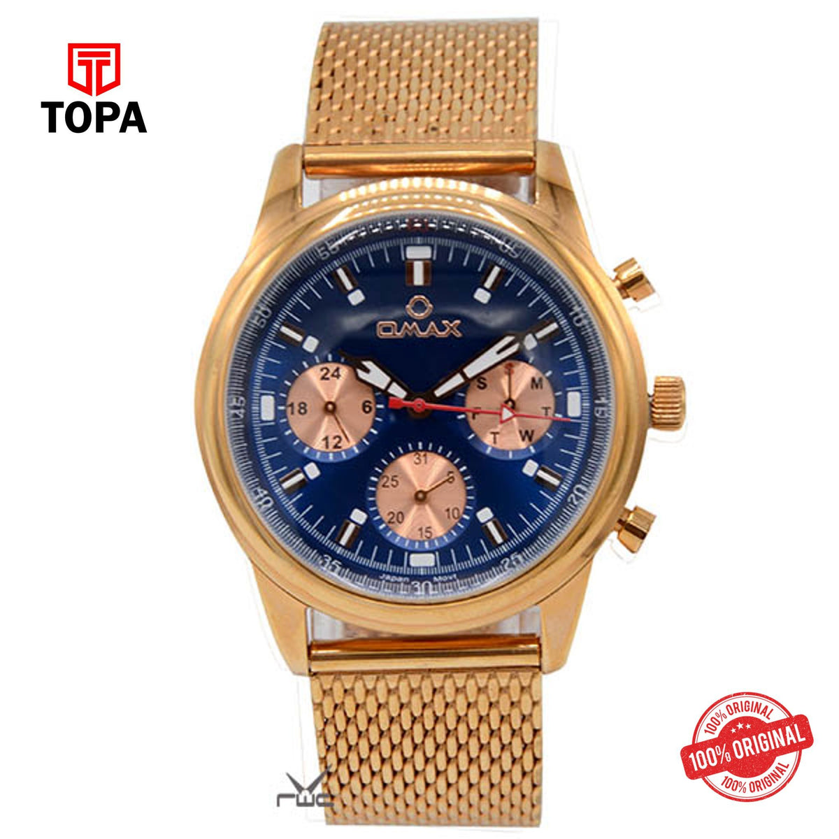 Topa Omax-VC01R48I-Mens-Wrist-Watch - Product Image 1