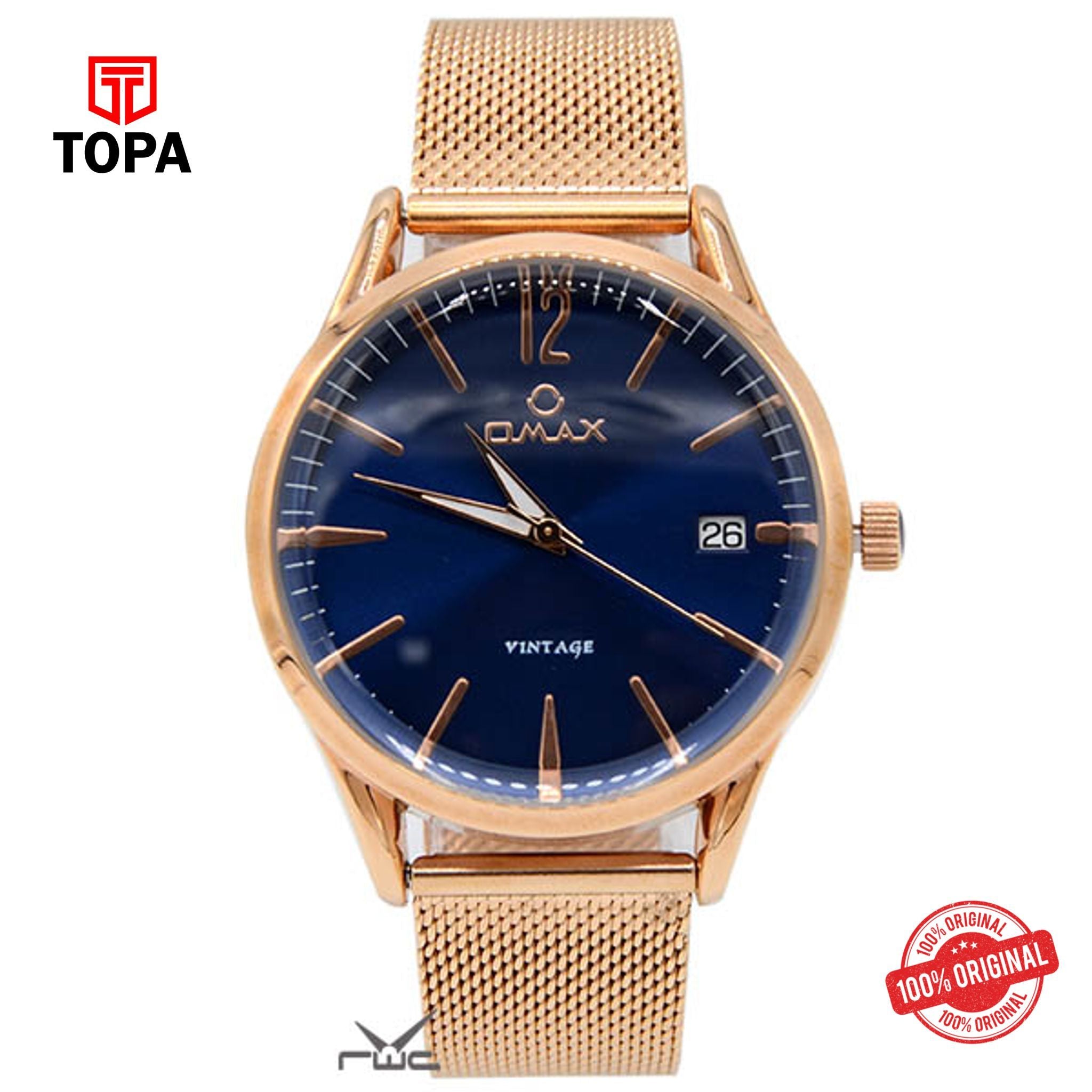 Topa Omax-VC06RD8I-Mens-Wrist-Watch - Product Image 1