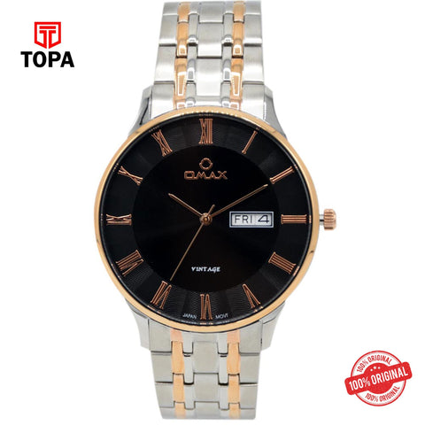 Topa Omax-VG03C2CI-Metal-Band-Men-Watch - Product Image 1