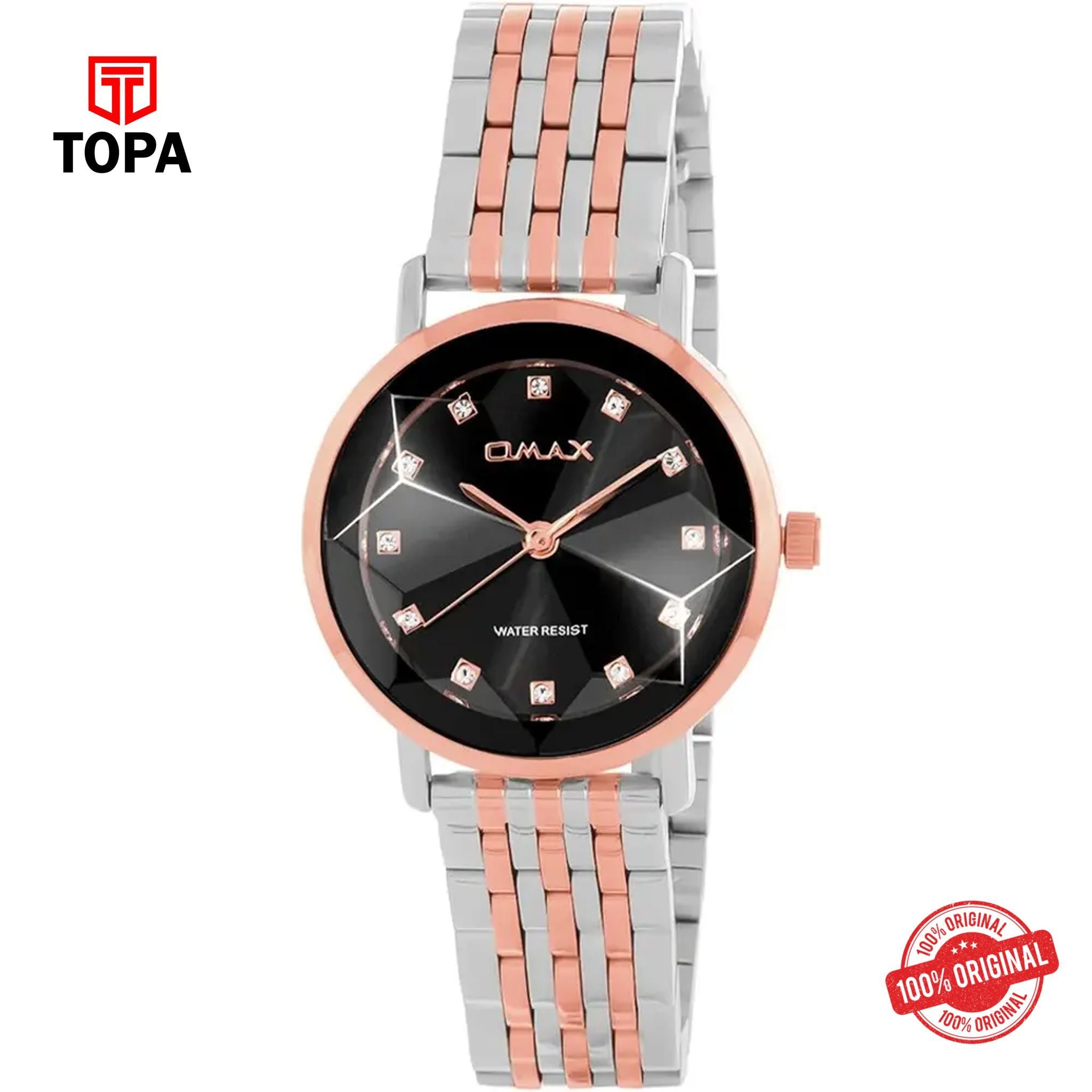 Topa Omax-ZMC002N012-Metal-Band-Women-Watch - Product Image 1
