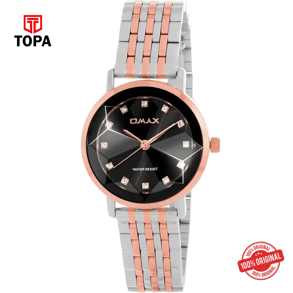Topa Omax-ZMC002N012-Metal-Band-Women-Watch - Product Image 1