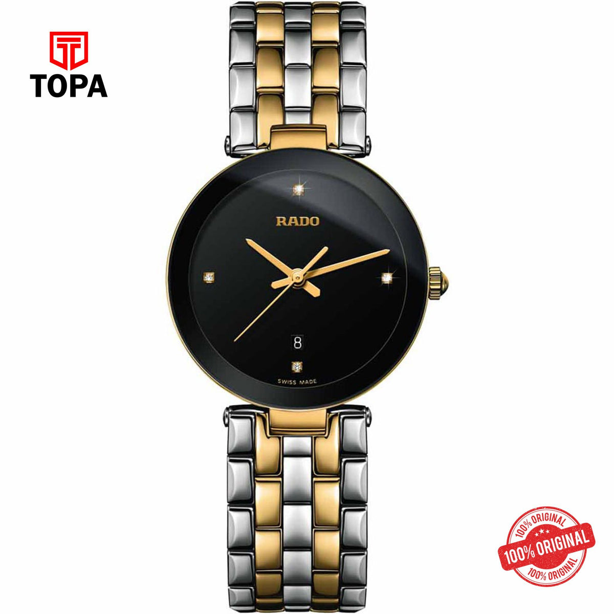 Topa RADO-111.3871.2071-R48871713-Florence-Metal-Band-Women-Watch - Product Image 1