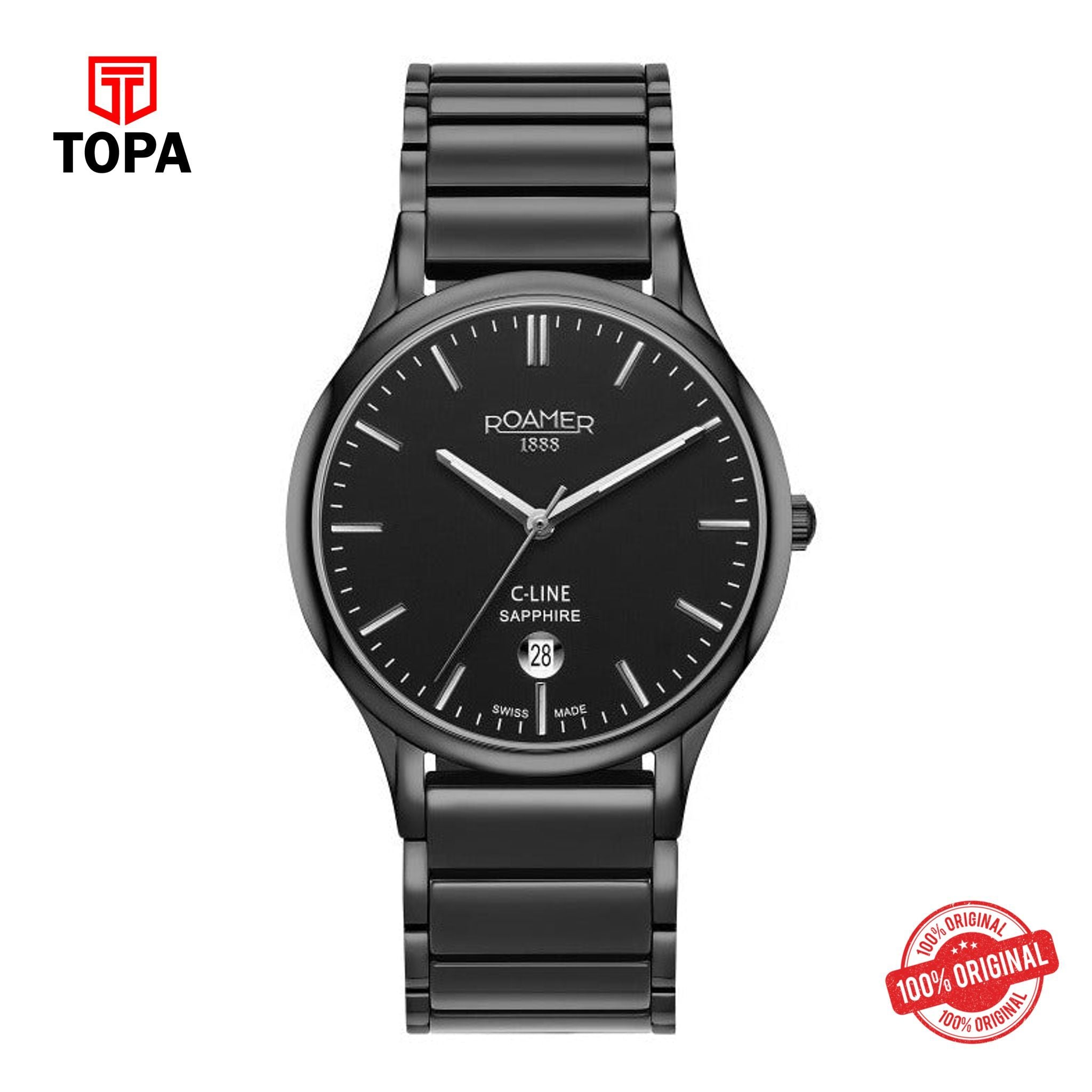Topa ROAMER - 658833 44 55 61 - MENS WRISTWATCH STAINLESS STEEL - Product Image 1