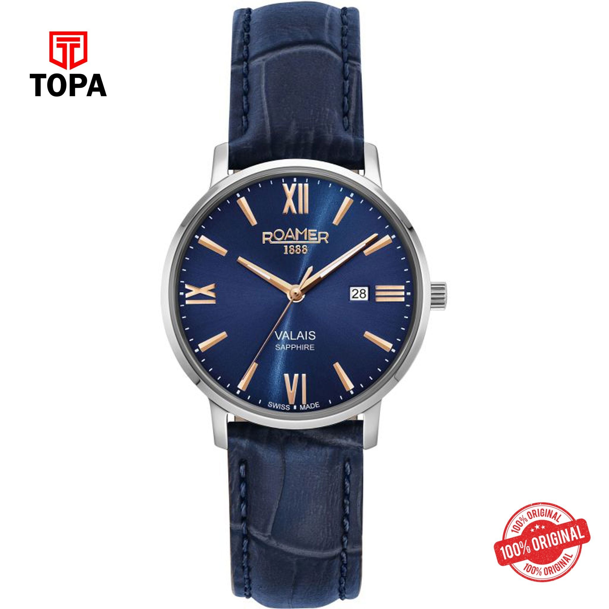 Topa ROAMER - 958844 41 43 05 - Valais Ladies Quartz Watch - Product Image 1