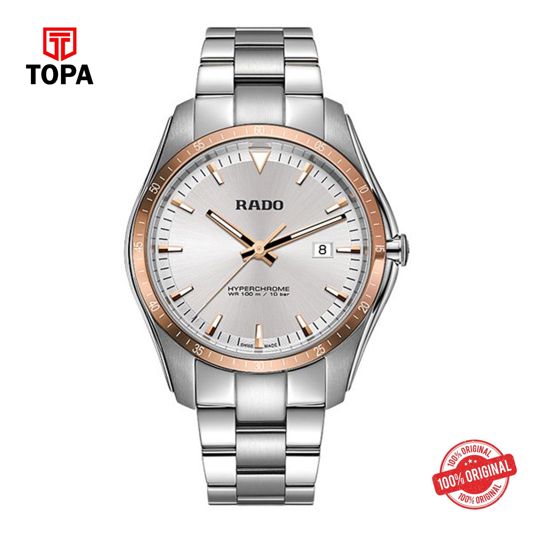 Topa Rado-073.0502.3010-Chain-Strap-Wrist-Watch-for-Men - Product Image 1
