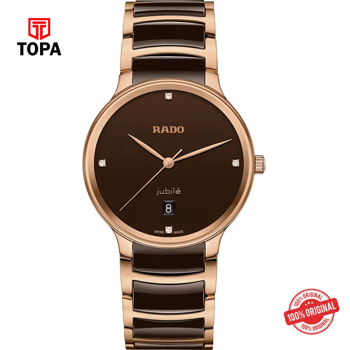 Topa Rado-073.6023.3071-R30023712-Centrix-Diamonds-Men-Watch - Product Image 1