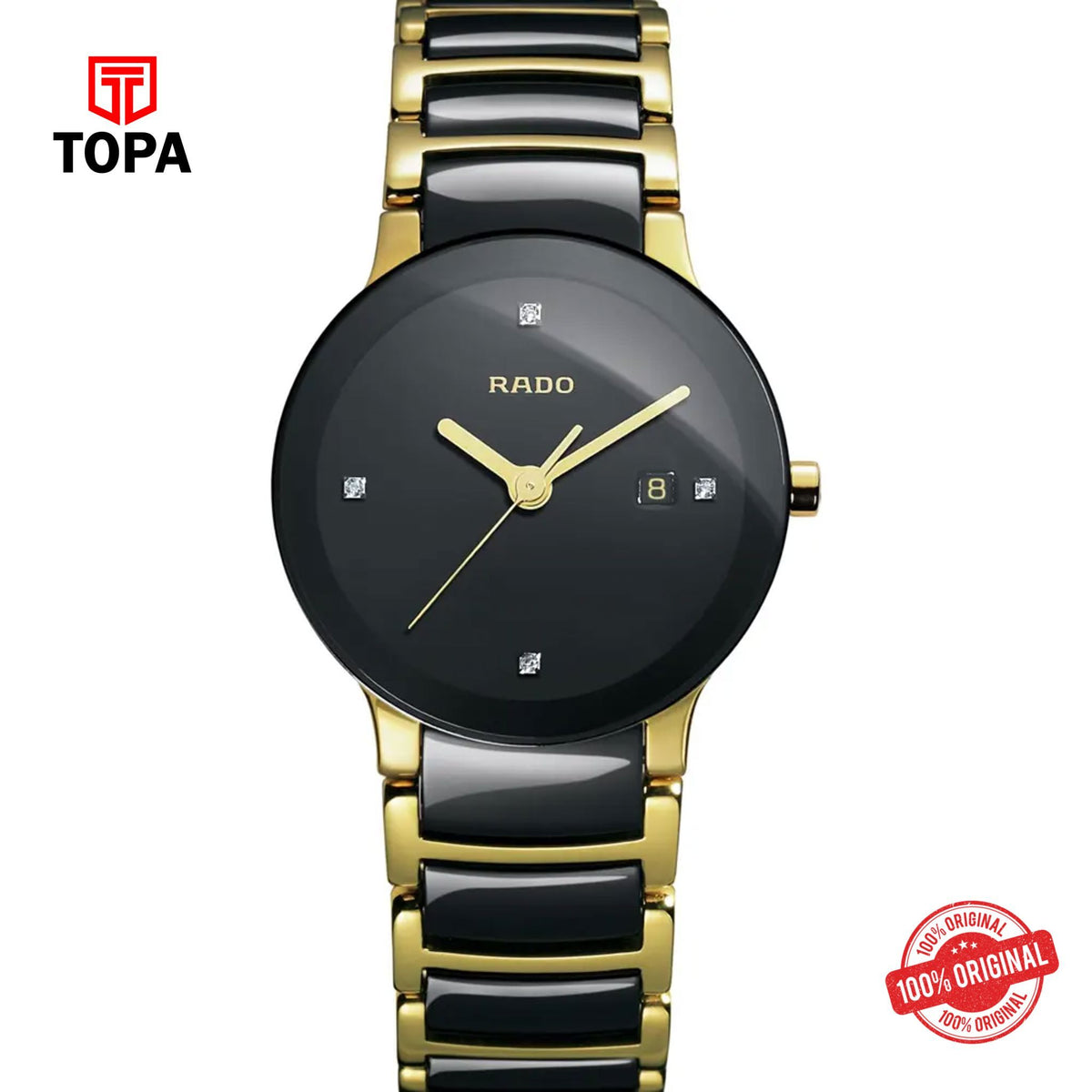 Topa Rado-079.0930.3.071-R30930712-Metal-Band-Women-Watch - Product Image 1