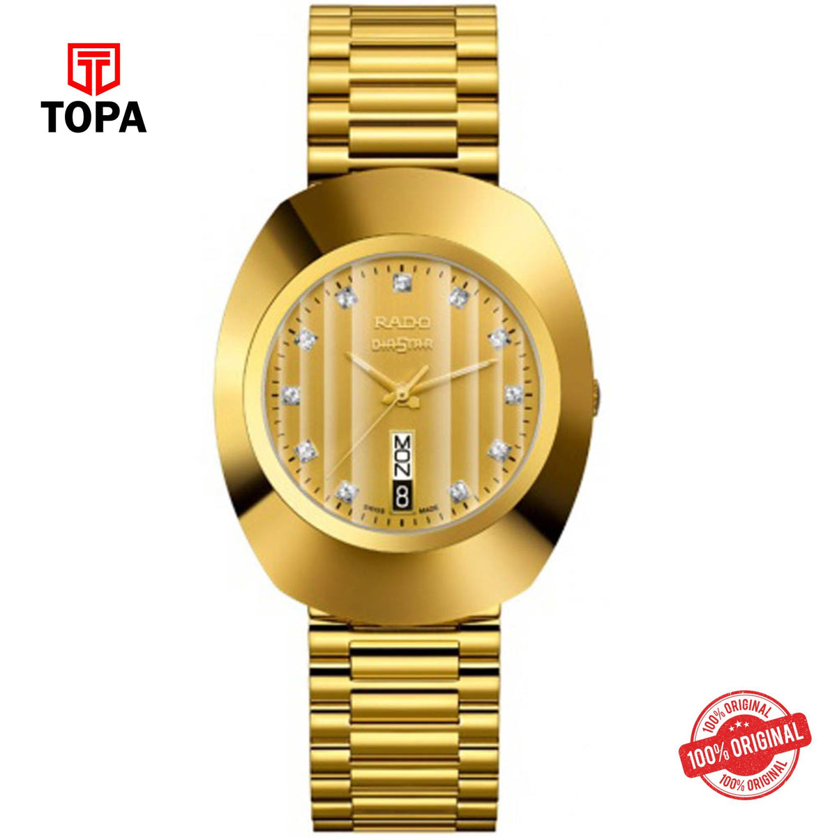 Topa Rado-114.0304.3030-R12304303-Original-Metal-Band-Wrist-Watch - Product Image 1