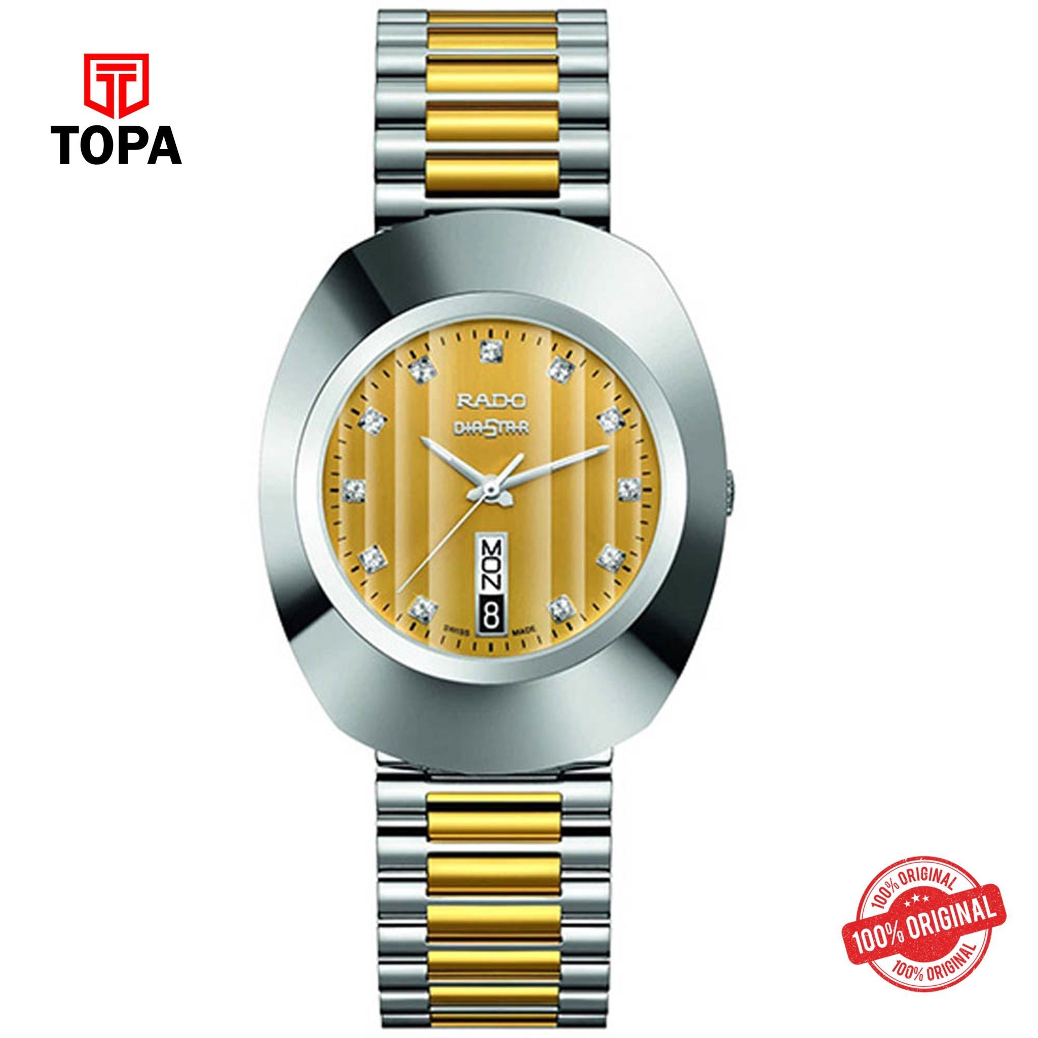 Topa Rado-114.0305.3130-R12305304-Original-Metal-Band-Men-Watch - Product Image 1
