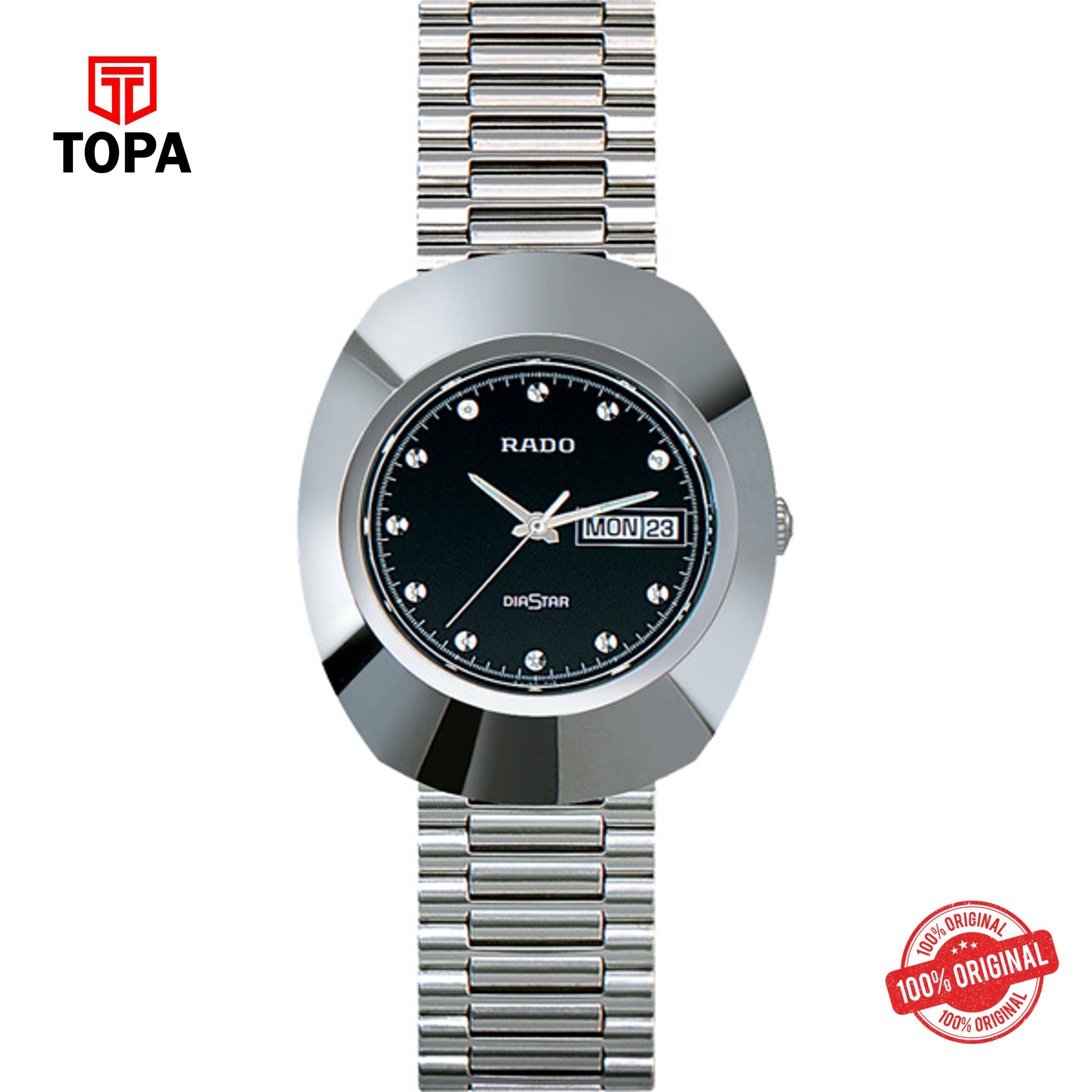 Topa Rado-114.0391.3015-R12391153-Original-Metal-Band-Men-Wrist-W - Product Image 1