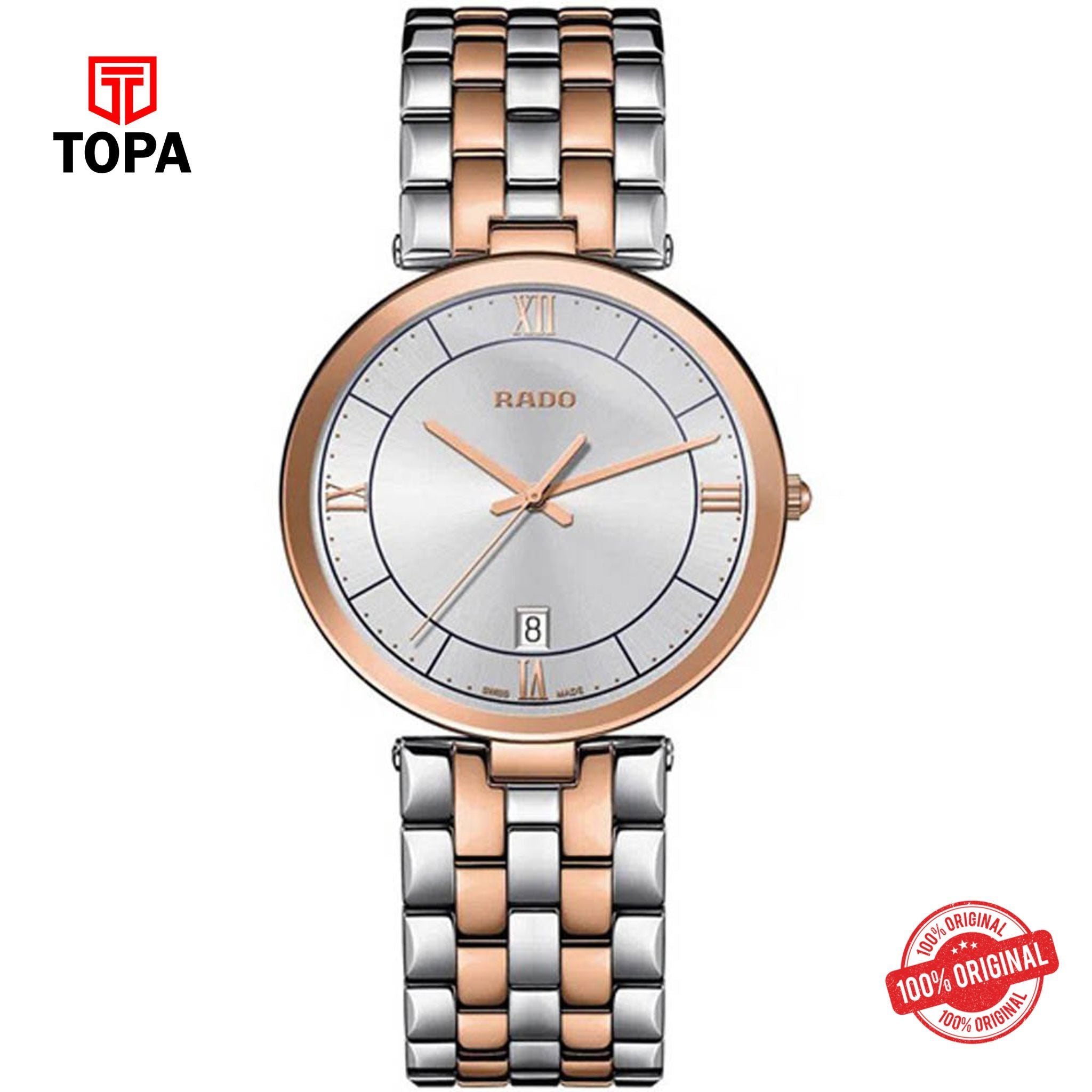 Topa Rado-115.3869.2010-Chain-Strap-Wrist-Watch-for-Men - Product Image 1